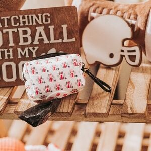 Ohio State Helmet Paw Dog Potty Roll Carrier